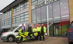 Crane Donations Buy Life Saving Bike For SERVSC