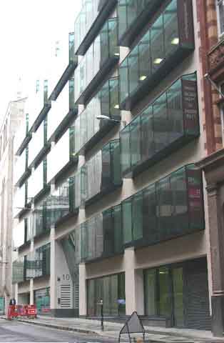 External view, 10 Old Bailey