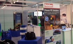 Helden attend WETEX exhibition