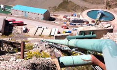 Viking Johnson supply Large Diameter Stepped Couplings to Andina mine