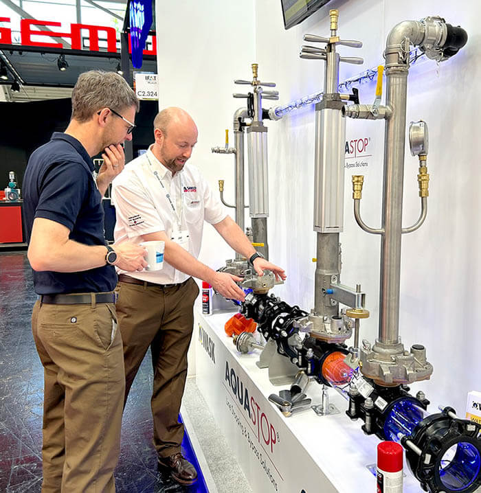 The VJ team at IFAT 2024