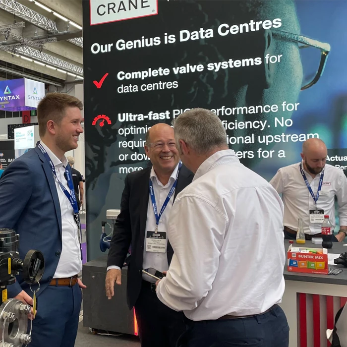 Crane Fluid Systems at Data Centre World Frankfurt 2026