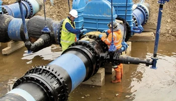 Viking Johnson Supporting a 57km Pipeline Project for NE England